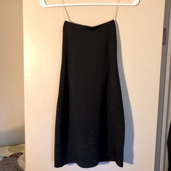Urban Outfitters Strapless Dress Black - Picture 3 of 4